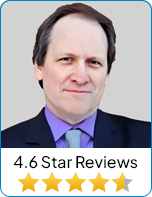 Attorney Paul Boucon with 4.6-star client reviews badge
