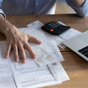 Overwhelmed by bills and finances